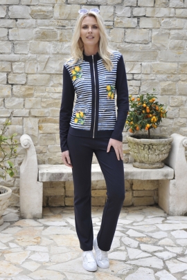 PANTALON SPORT CHIC NAVY MODE HIVER FEMME MIAMI