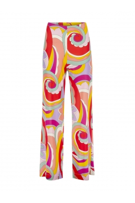 Pantalon ample style année 70 jersey fluide femme Sylvie