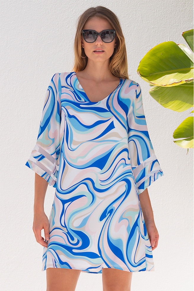 robe azur