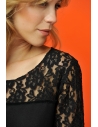 ROBE DIANE BI-MATIÈRE