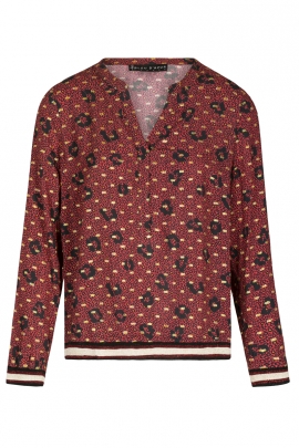 BLOUSE JACK MOTIF PEAU DE BÊTE