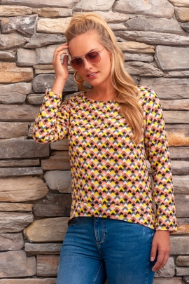 BLOUSE HOLLY ZIGZAG SUMMER DANCE