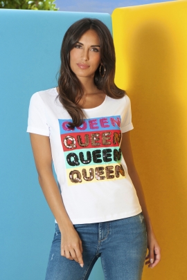 TSHIRT QUEEN ST BARTH