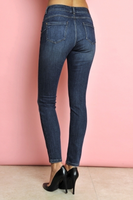 JEANS FEMME TAILLE HAUTE EFFET GALBANT BLEU DELAVE CLARKSON BLEU D'AZUR