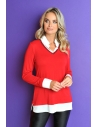 PULL CHEMISE MOLLY ROUGE