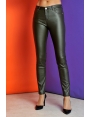 PANTALON FEMME ENDUIT KAKI STACEY BLEU D'AZUR