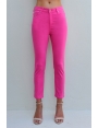 JEANS 7/8 RUSSELL FUCHSIA CHIC FLASH ÉTÉ CANNES BLEU D'AZUR