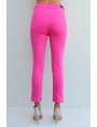 JEANS 7/8 RUSSELL FUCHSIA CHIC FLASH ÉTÉ CANNES BLEU D'AZUR