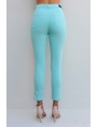 JEANS COTON STRETCH 7/8 FEMME RUSSELL BLEU CIEL BLEU D'AZUR