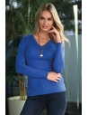 PULL BELVA BLEU HIVER