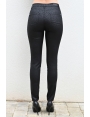 Pantalon hiver femme slim confort noir léopard Nikita BLEU D'AZUR
