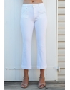 JEANS GIULIA BLANC