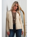 GILET BASIL LAINE CREME