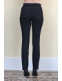 Pantalon jean noir femme hiver coton stretch confortable Neiva BLEU D'AZUR