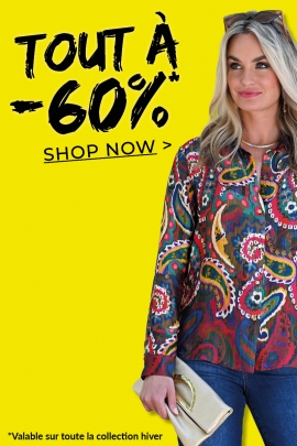 SOLDES : -60% sur les collections Hiver BLEU D'AZUR