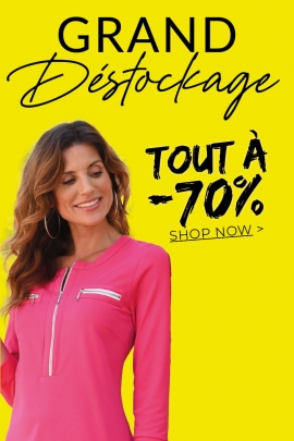 GRAND DÉSTOCKAGE : -70% sur toutes les collections BLEU D'AZUR
